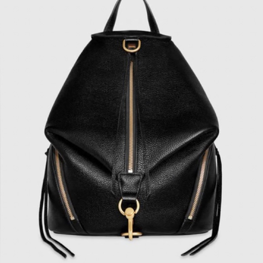 Rebecca Minkoff Olive Green Leather Julian Backpack